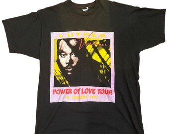 Original 90s Luther Vandross Concert Tee 1991