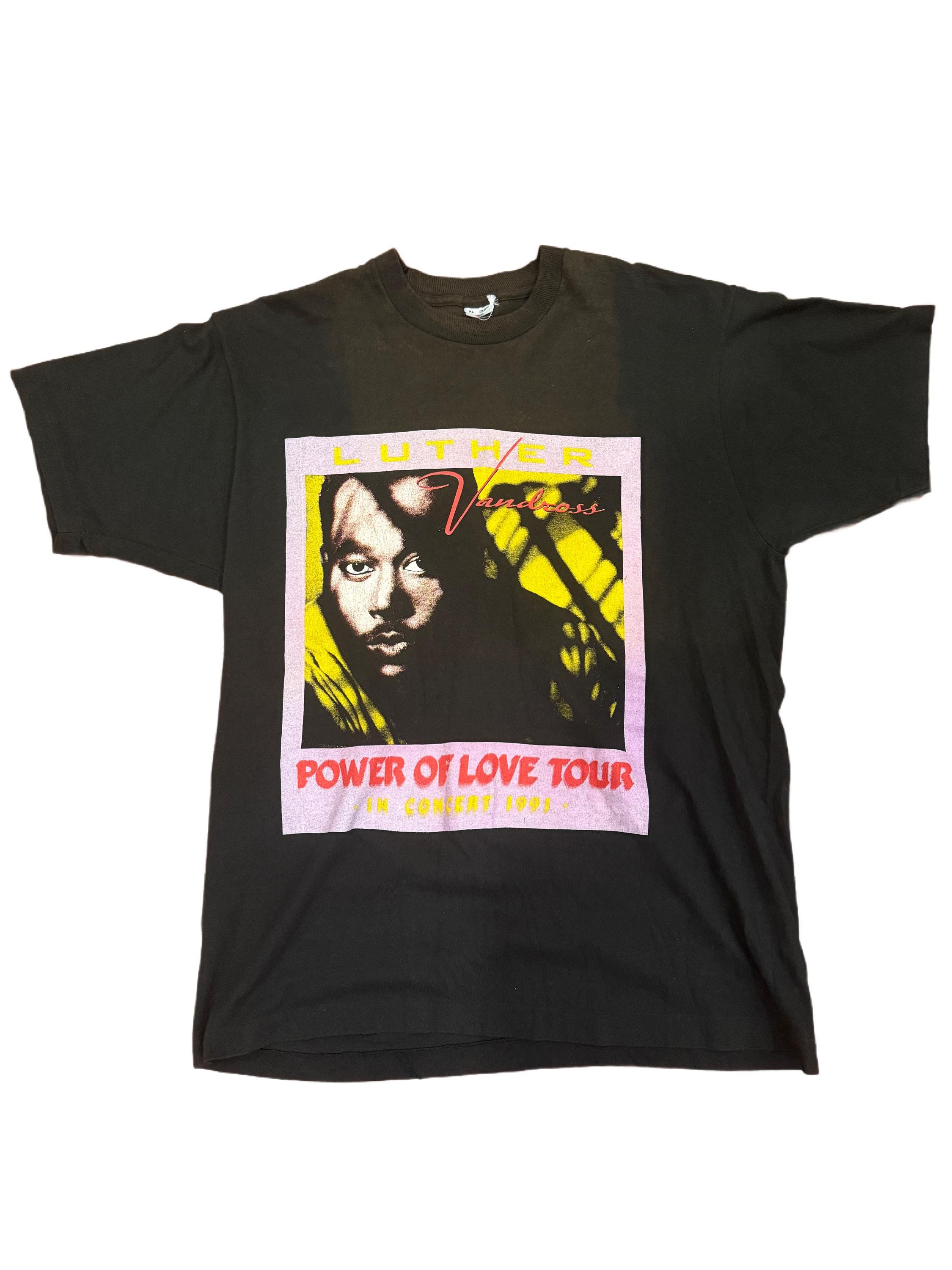 Vintage Luther Vandross T Shirt - Etsy