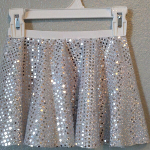 Long Skirt with Sequin Belt