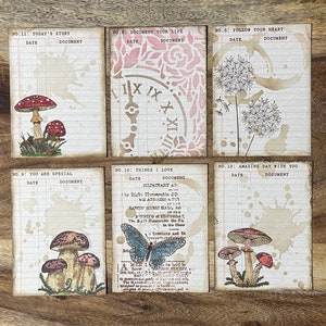 Junk Journaling cards set 1