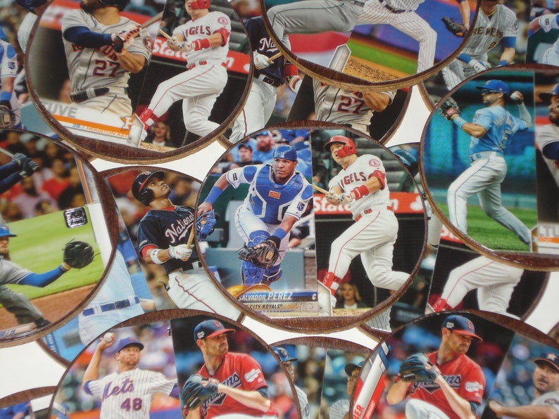 Baseball Card Coasters, Sports Coasters, Man Cave Decor, Sports Fan