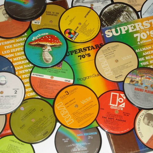 Rock and pop music record labels
