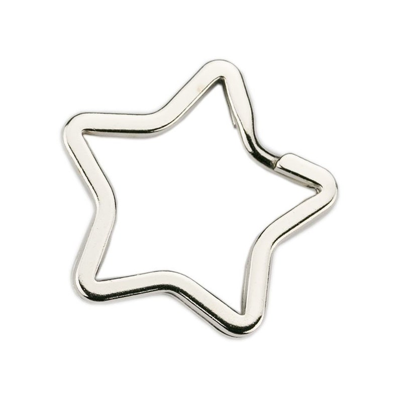 20 pieces key ring star image 1