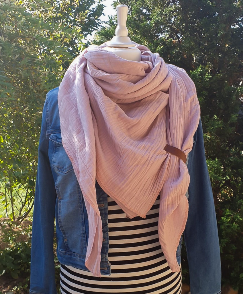 XXL Scarf 17 Colors MUSELIN Cotton Color Choice Muslin Scarf Women la…