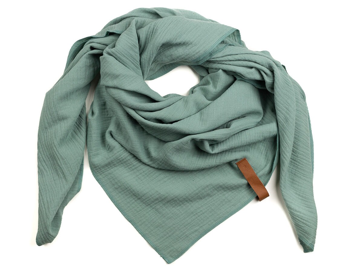 XXL Neck scarf MUSSELIN cotton color choice muslincloth ladies large