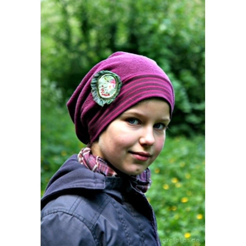 Sewing mania Beanie Beanie Beanie Ebook PDF Pattern image 3