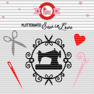 Sewing Wahna Plotter File Sew In Love
