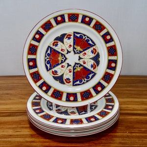 Seymour Mann Inc. - Derbyshire Imari - Fine China Japan - 4 Salad Plates
