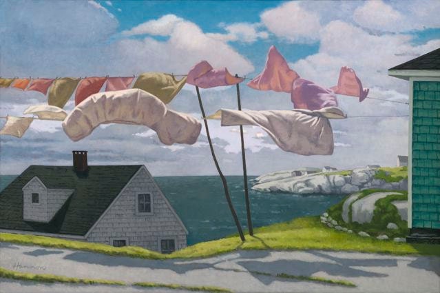 Windswept 16" x 24" stretched canvas print by Paul Hannon- Canadian Tax included- FREE SHIPPING Canada (no sales to USA)