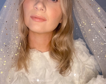 Gold Fleck Veil