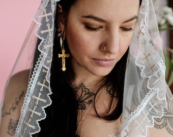 Like A Prayer Mantilla Drop Veil