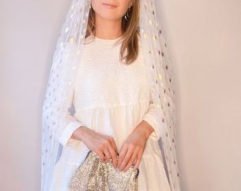 Gold Dash Veil