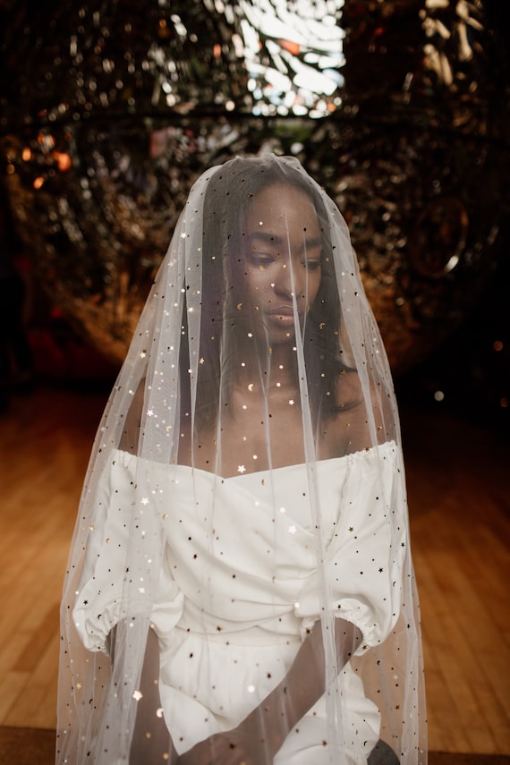 Star Crossed Veil - Gold - Etsy Israel display picture 1