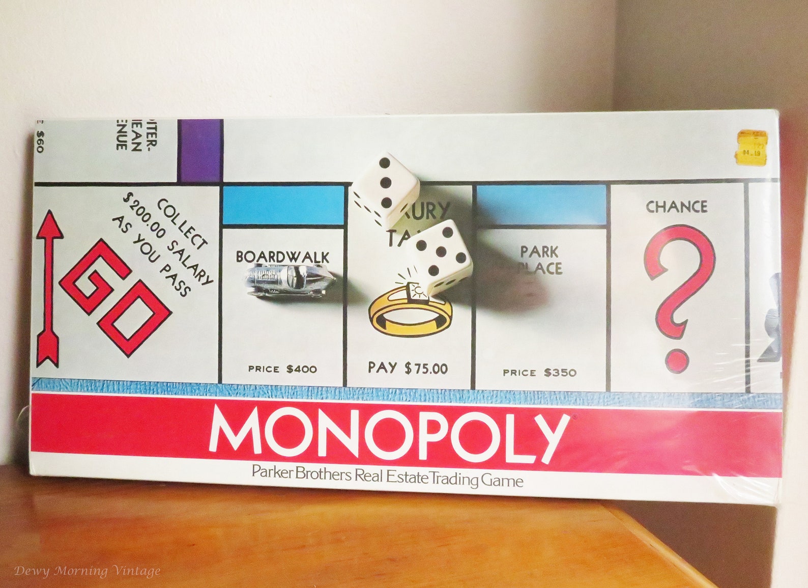 Unopened Vintage 1975 Monopoly Board Game NIB Monopoly Game Etsy