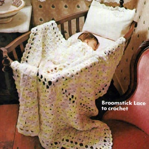PDF Heirloom Popcorn Square Afghan Pattern Book  total 5 patterns for Crochet and Knit Beautiful Afghans Bedspread Baby Blanket