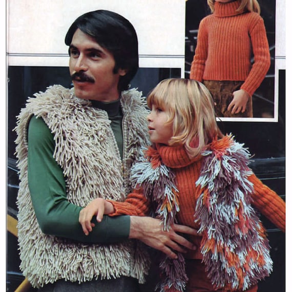 Long shaggy vest discount