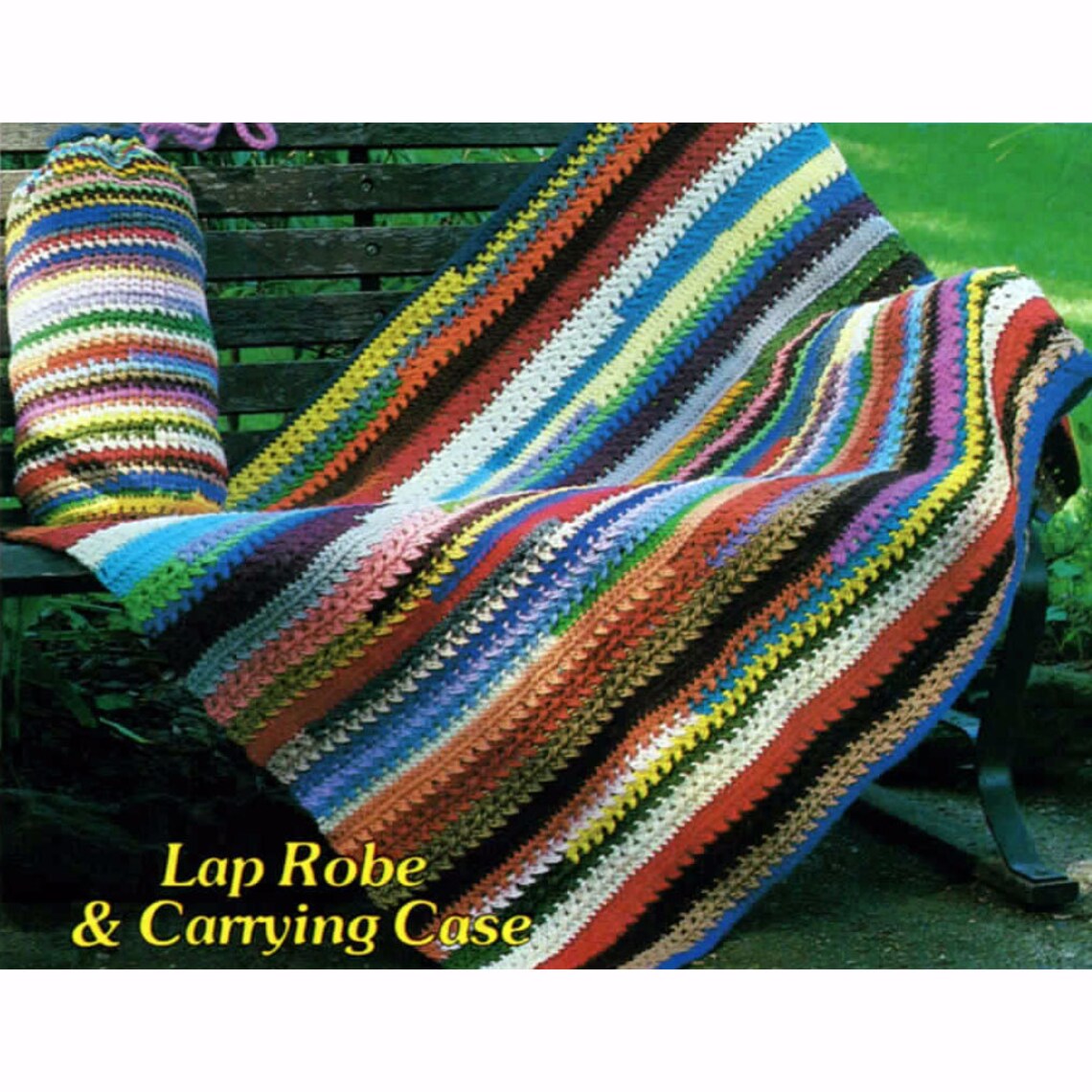 PDF Rainbow Diamonds Afghan and Pillow Pattern Book 7 Different Blanket