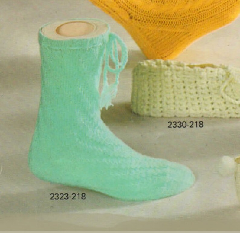 PDF Pom Pom Tennis Sock Pattern 17 Vintage Knitting Patterns BOOK