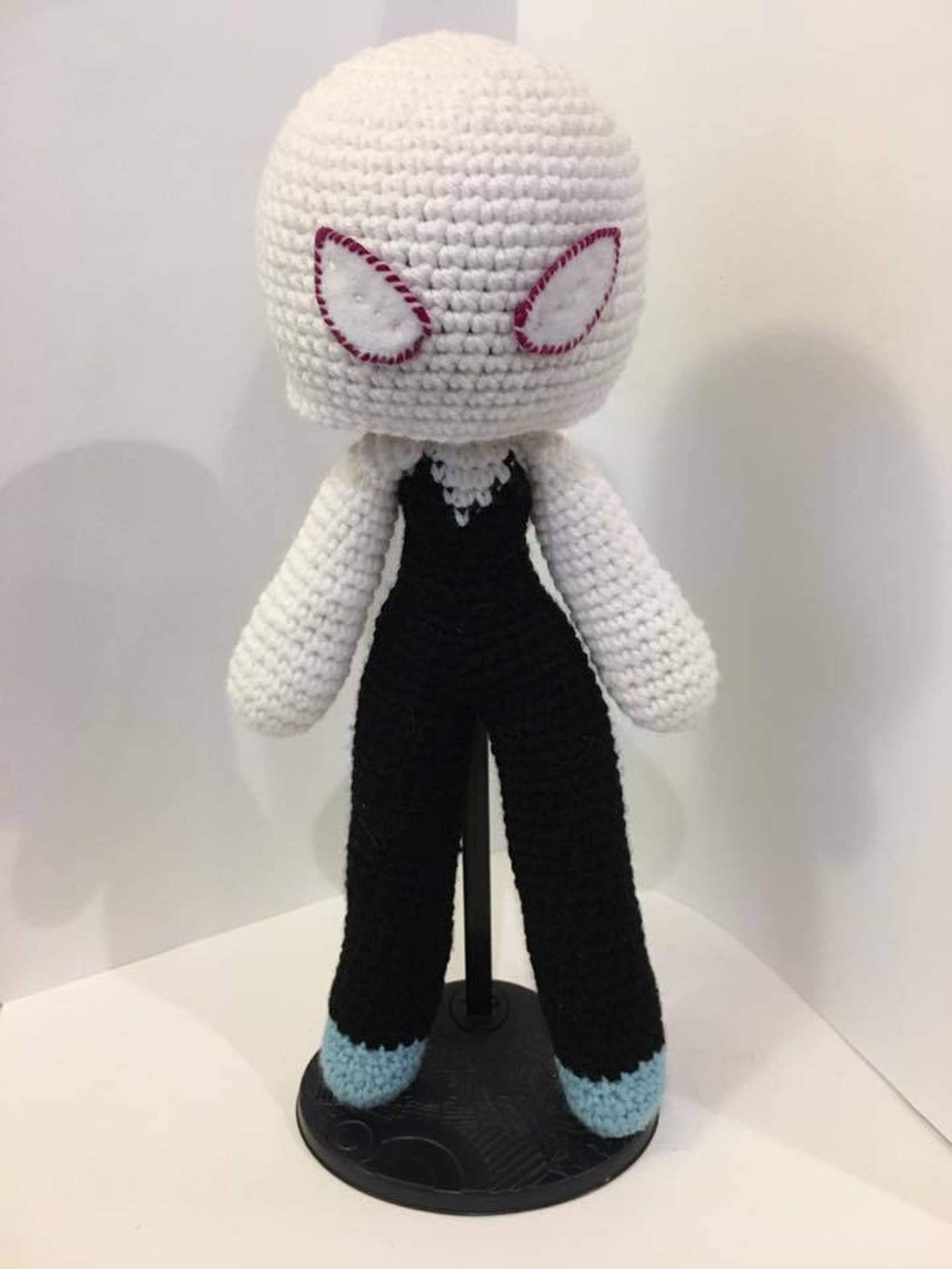 Spider Gwen custom crochet doll | Etsy