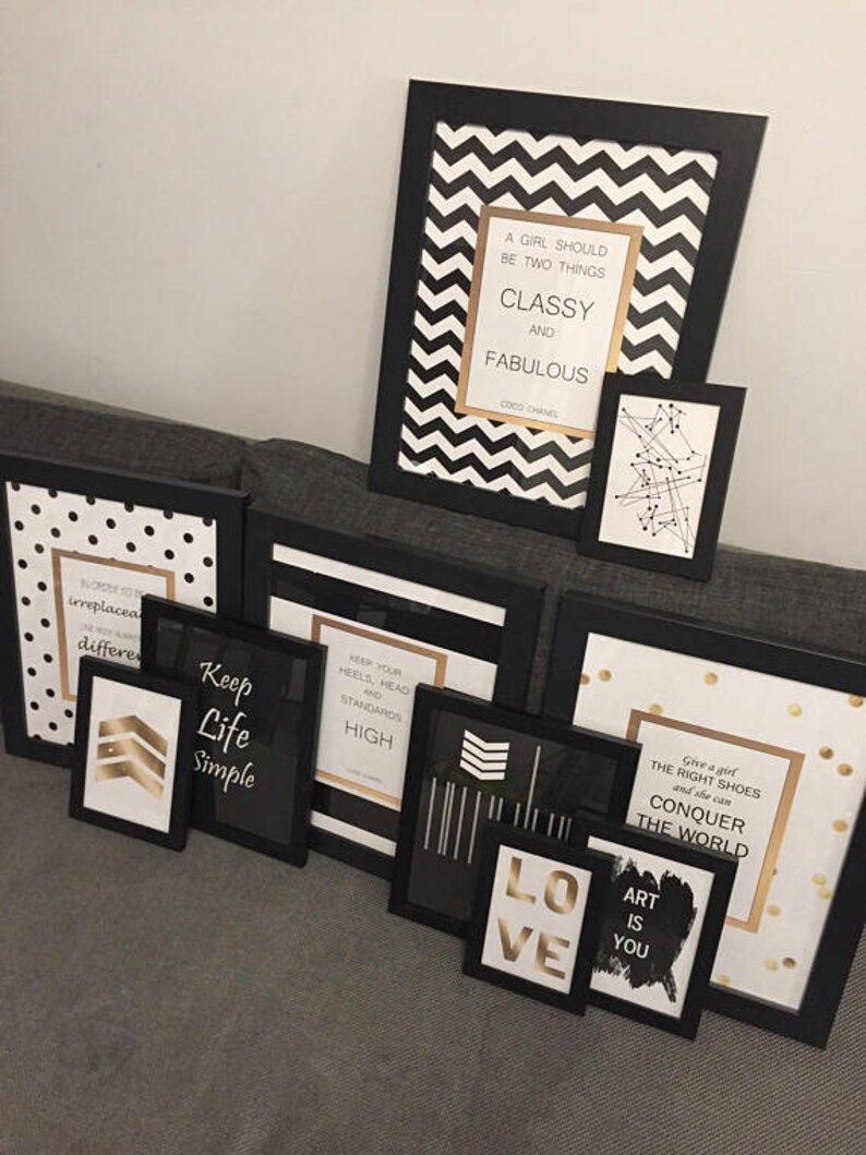 Kate Spade Inspired Artwork Quotes Digital Print Download 10 Etsy