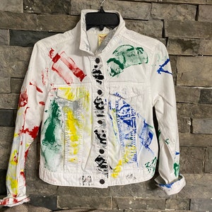 Flowers in the Manic denim jacket