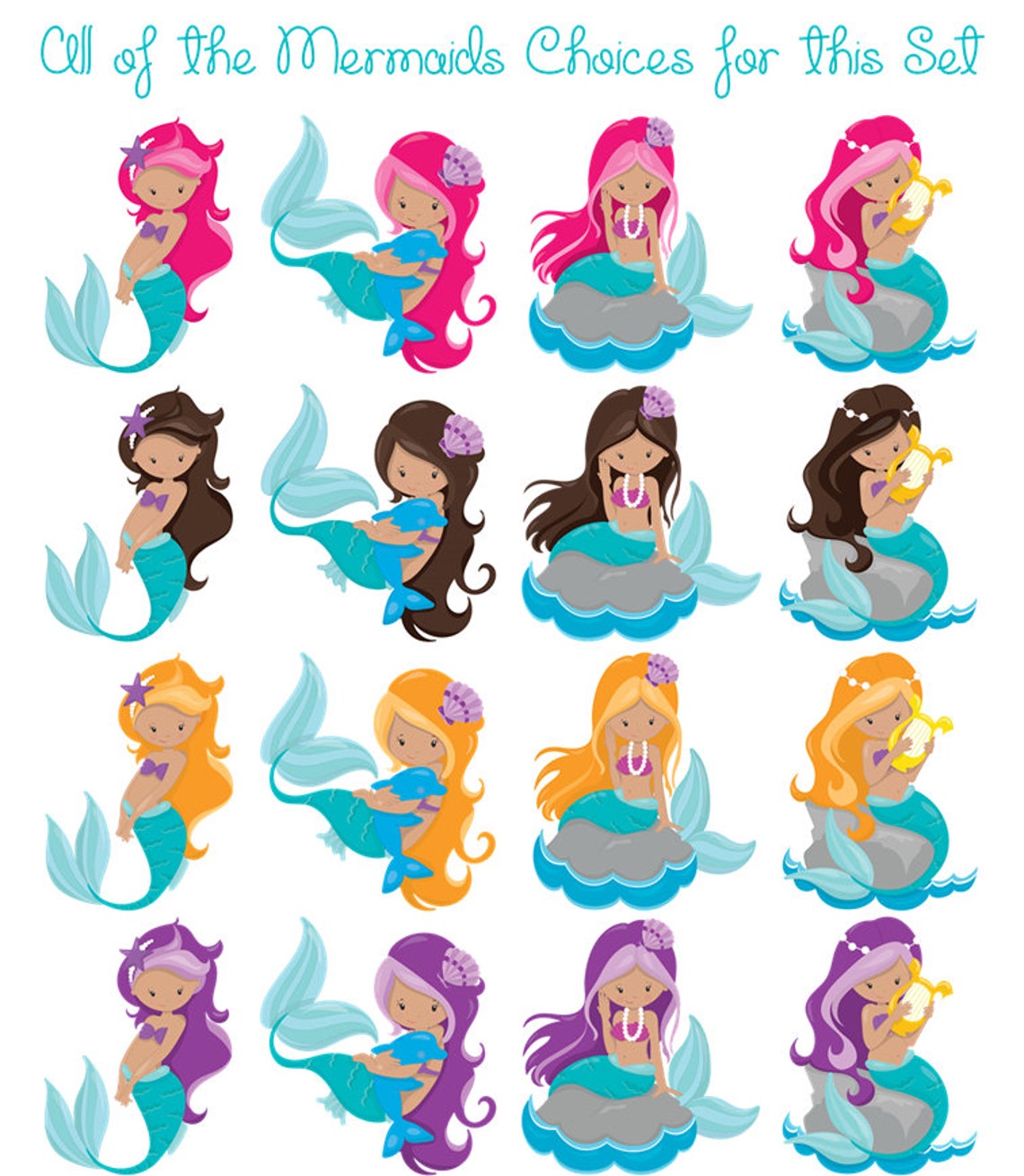 Mermaid Party Mermaid Party Favor Mermaid Birthday Mermaid | Etsy