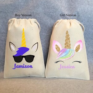 Unicorn Party, Unicorn Birthday, unicorn party favors, Unicorn bags, Unicorn favor bags, Unicorn party favor bags, 5&quot;x7&quot;, set of 10 bags