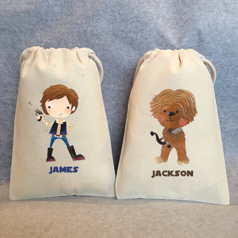 16 Star Wars Party Star Wars party Favor Bags,Star Wars favors 5x7