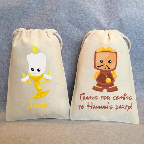 35- Beauty and the Beast Party, Beauty and the Beast Birthday, Belle, Beast, shops Beauty and the Beast party favor bags, 5