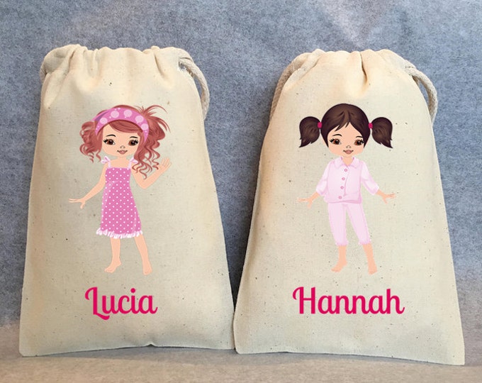 Slumber Party Favor Bag-girls Party Favors-birthday Party-slumber Party ...