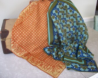 Vintage Vera Long Scarves Scarf made in Japan Your Choice