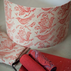 Flock patterned paint roller from The Painted House image 5