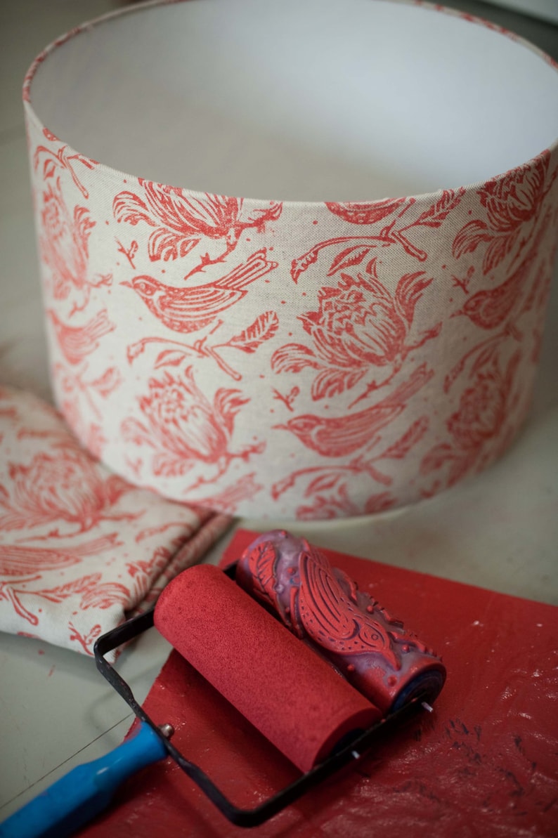 Flock patterned paint roller from The Painted House image 5