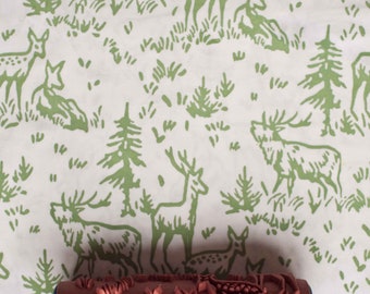 Woodland Patterned Paint Roller from The Painted House