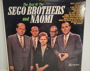 The Best of the Sego Brothers and Naomi Vinyl LP Record Album 1964 Scripture Records