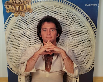 Larry Gatlin and the Gatlin Brothers Band : Straight Ahead Vinyl LP Record Album