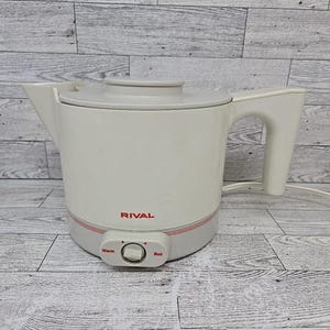 Vintage Rival Hot Pot Express 4070/1  32 Oz Pot Space Saver TESTED WORKS
