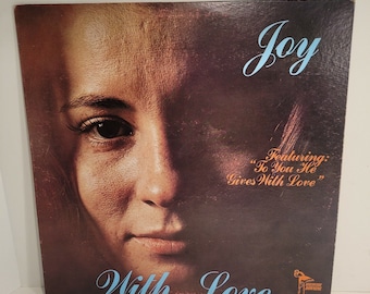 Joy McGuire With Love Vinyl LP Record Album 1973 Discovery Downing PSD-1007