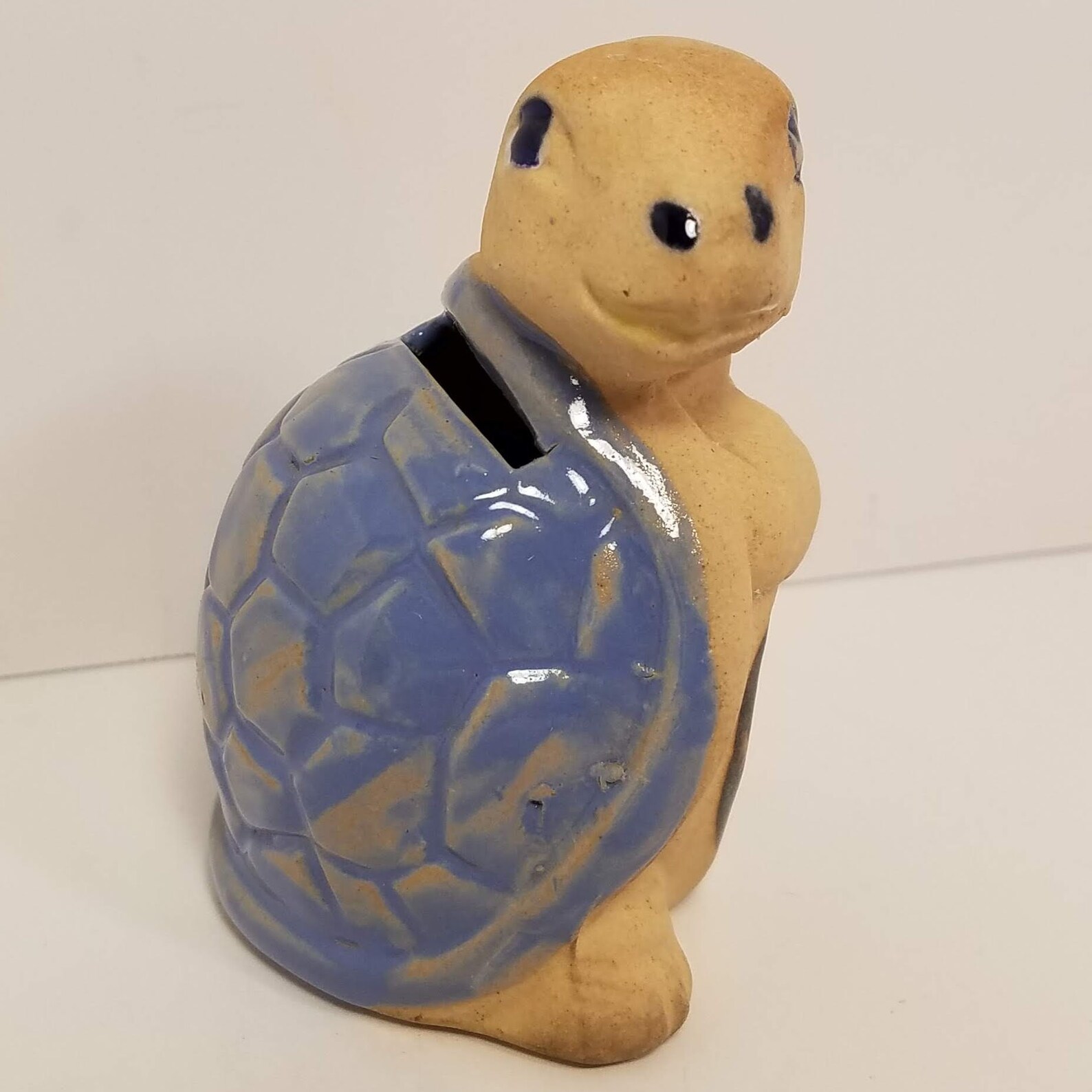 Vintage Turtle Coin Bank With Rubber Stopper 3 Etsy