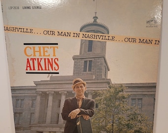 Chet Atkins : Our Man In Nashville Vinyl LP Record Album 1963 LSP-2616
