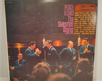 The Statesmen Quartet with Hovie Lister Peace O Lord Vinyl LP Record Album 1960