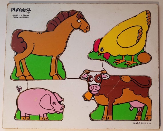 playskool farm animals
