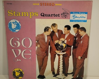 Stamps Quartet Go Ye Vinyl LP Record Album 1964 SLRP-6028 Skylite Recording