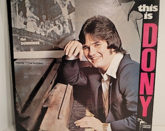 Dony McGuire This Is Dony Vinyl LP Record Album 1971 Christian Gospel Music