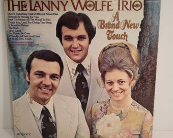 The Lanny Wolfe Trio A Brand New Touch Vinyl LP Record Album 1976 Gatefold