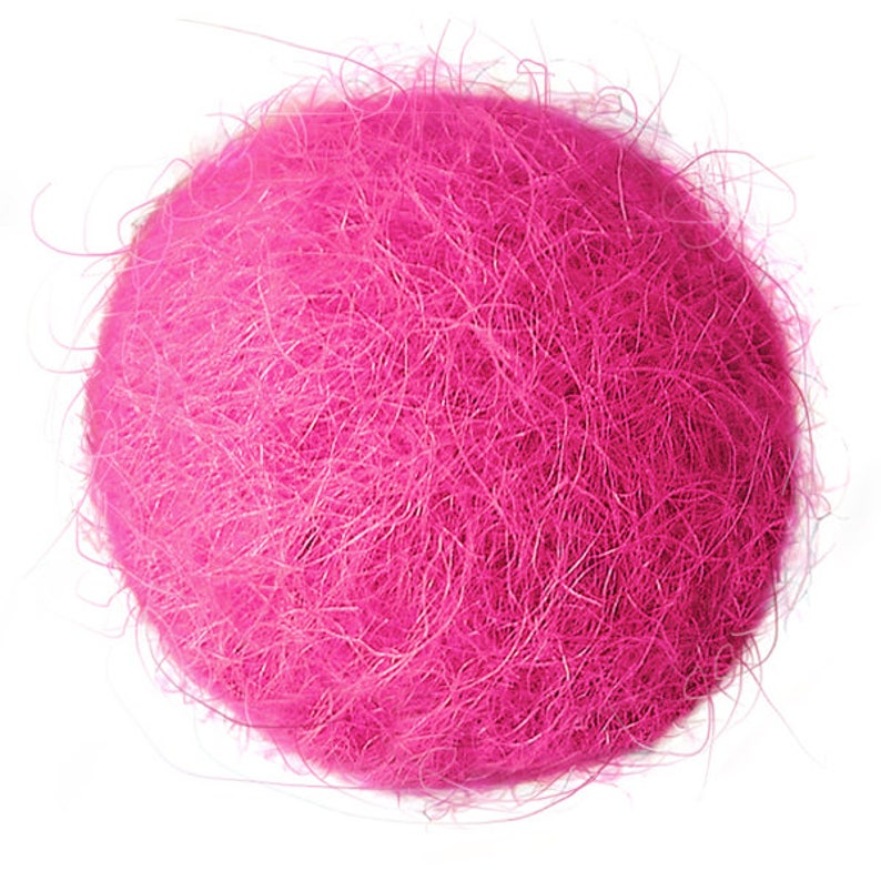 FELT BALL 26 pink sizes: 1cm, 1,5cm 2cm, 3cm, 3,5cm, 4cm, 5cm .... image 1