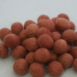 FELT BALL 21. brick sizes: 1cm, 1,5cm 2cm, 3cm, 3,5cm, 4cm, 5cm .... image 3