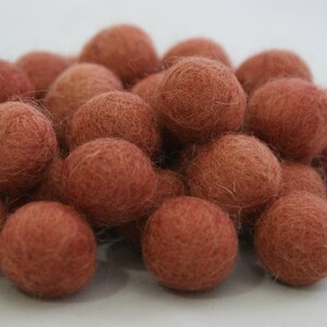 FELT BALL 21. brick sizes: 1cm, 1,5cm 2cm, 3cm, 3,5cm, 4cm, 5cm .... image 5