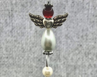 Heart Angel Swarovski Crystal Sun Catcher
