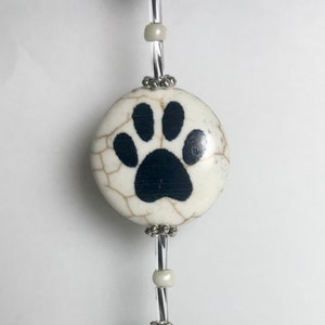 Paw Print Crystal Sun Catcher